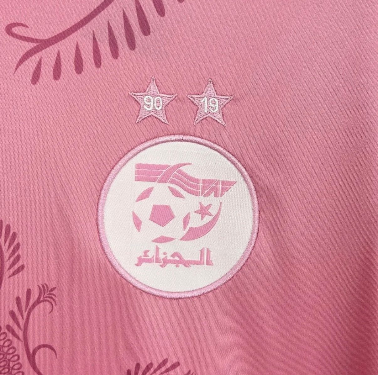 Algérie maillot foot rose 2025 2026