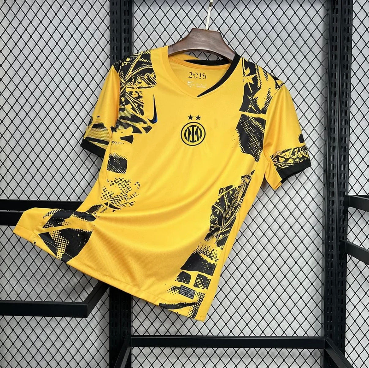 Inter Milan maillot foot 2024 2025 jaune